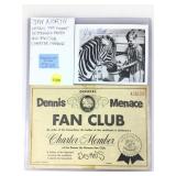 Jay North autograph photo and Dennis the Menace