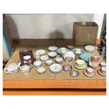 Assorted Tea sets. Bristol, Thomas Kinkade, Japan