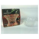 Nachtmann Bleikristall scalloped edge bowl