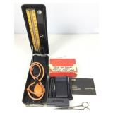 Vtg,Russian electric shaver & BP cup in case