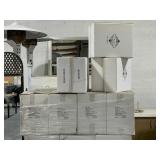 20 Cases of 200 Clear Plastic Ice Cream Cups -