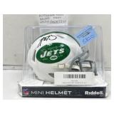 Aaron rodgers autographed mini helmet