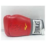 Nico ali autographed boxing glove