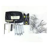 Nail clippers, scissors & emergency motorcycle