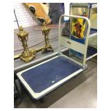 HaulMaster 24ï¿½ï¿½x36ï¿½ï¿½ Folding platform cart