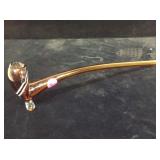 Art Glass Longpipe. 13in