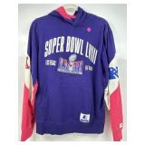 Superbowl lv111 small starter hoodie