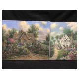 2 Dennis Lewan Hand Accented LE Prints On