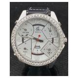 Jacob & Co Five Time Zone Diamond Quartz Watch,