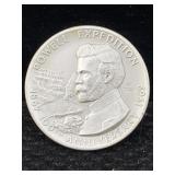 999 Pure Silver Powell Expedition 100th Utah Medal