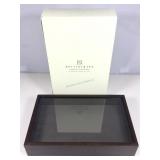 Pottery Barn Tabletop shadow box, Espresso