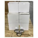 10 New - 3.5in - 3-Compartment Snack Bowls w/