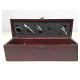 Las Vegas wine box & accessories, 5x14