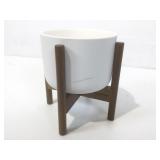 Fox-Fern Mini Plant Stand w/pot set, 3.5 in