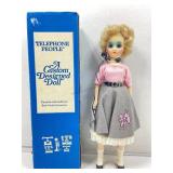 1950s Operator doll & accessories, 15 in tall