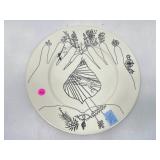 Poole Pottery URI Gellar Creation Of Earth Plate.