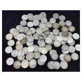 103-90% Silver Mercury & Roosevelt Dimes