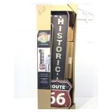 Double sided Marquee LED sign, Historic Rte 66,