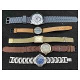 5 Assorted Watches Incl. Jules Jurgensen, Timex &