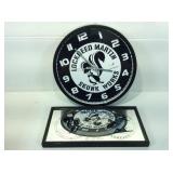 Lockhead Martin Skunkworks Wall Clock & Mirror