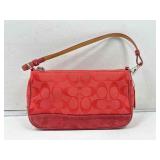 Coach Leatherware Red Signature Demi Shoulderbag