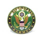 US Army wall sign, tin 16x16