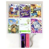 Asstd Wii video games & controllers