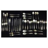 Silver-plated Flatware Set Mostly Rogers, See