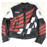 Honda Racing motorcycle biker jacket sz small