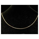 14k Gold Chain Necklace, Tw 13.2g, Sz 29ï¿½