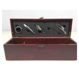 Las Vegas wine box & accessories, 5x14