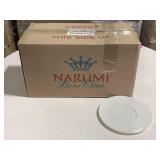Case of 24pcs - Narumi Bouillon Saucers - New -
