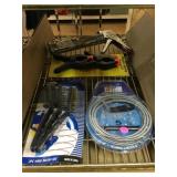 New Tools incl. Caulk gun, Clamps, wire brush set