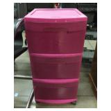 Sterilite storage cabinet, 25in tall