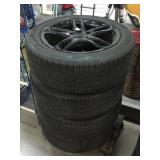 4-19in tires w/Audi Rims, 5 lugs, 235/55R19 101V