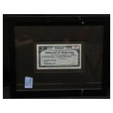 1945 US Special Tax Stamp Replica Copy. 13x10