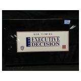 Executive Decision Now Filming Promo 14x6 Custom