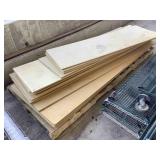 Wood shelving, 36ï¿½x96, 24ï¿½x97 etcSTO003695