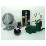 Creative Labs Alien Bust/Headphone Stand, Asstd