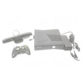 Xbox 360 w/adapter & accessories, working