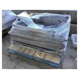 Pallet of NSF rack shelves w/3 sizes, 48x14in,