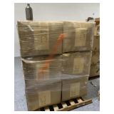 6 Cases of 135 32oz Empty Brown Plastic
