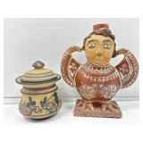 Yael Old Jaffa Isreal & Peruvian Whistle Folk Art