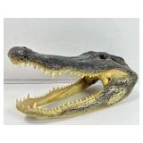Taxidermy Alligator Head 13x7x7