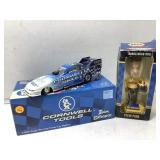 Die-cast funny car #73 & NAPA bobble head #91.1