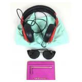 Headphones, Beats by Dr Dre, sunglasses, Steve