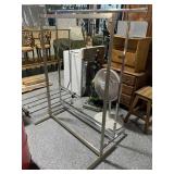 Pair Metal Clothing Racks