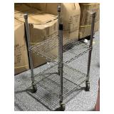 Small Rolling Metal Rack