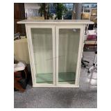 4ft Tall Display Cabinet with Glass Shelves