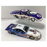 2 signed die-cast funny cars #73